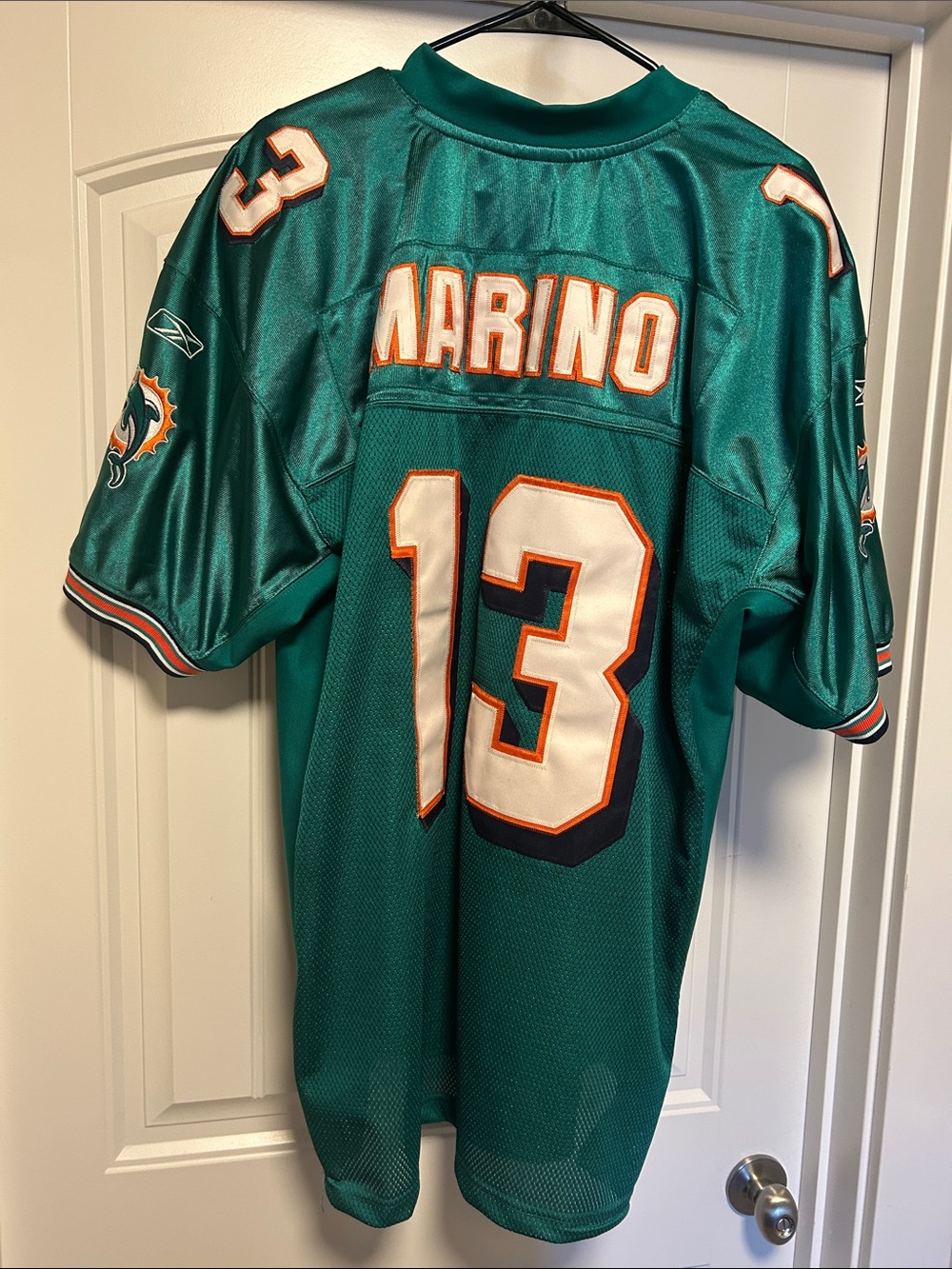Vintage Reebok Marino #13 Miami Football Jersey